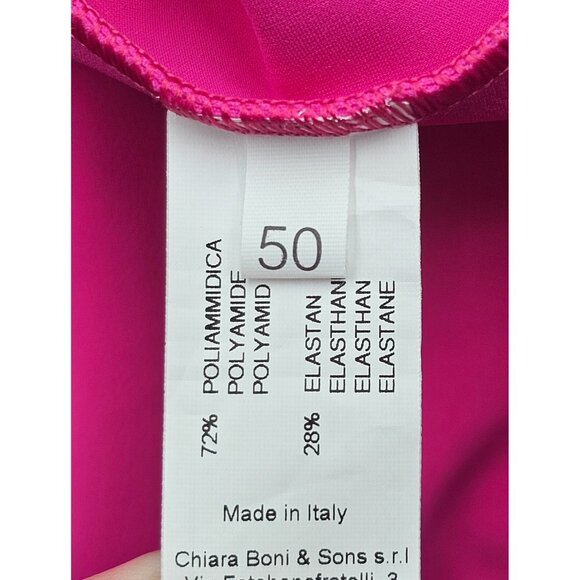 NWT - Chiara Boni La Petite Robe Piedad Stretch Jersey Sheath Dress, Size 50 - Picture 8 of 12